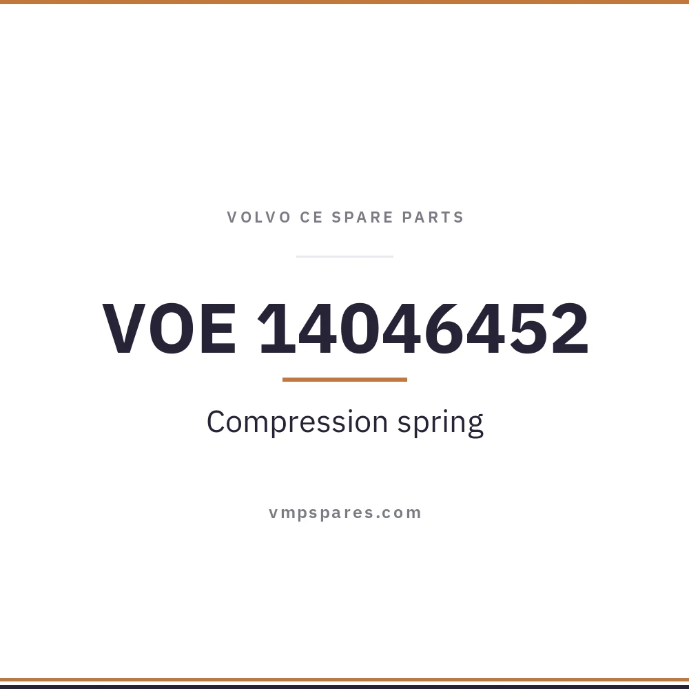 VOE 14046452 – Compression spring