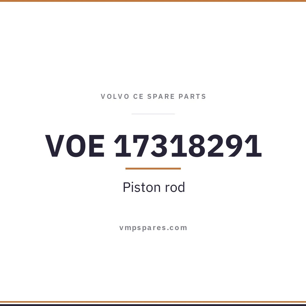 VOE 17318291 – Piston rod