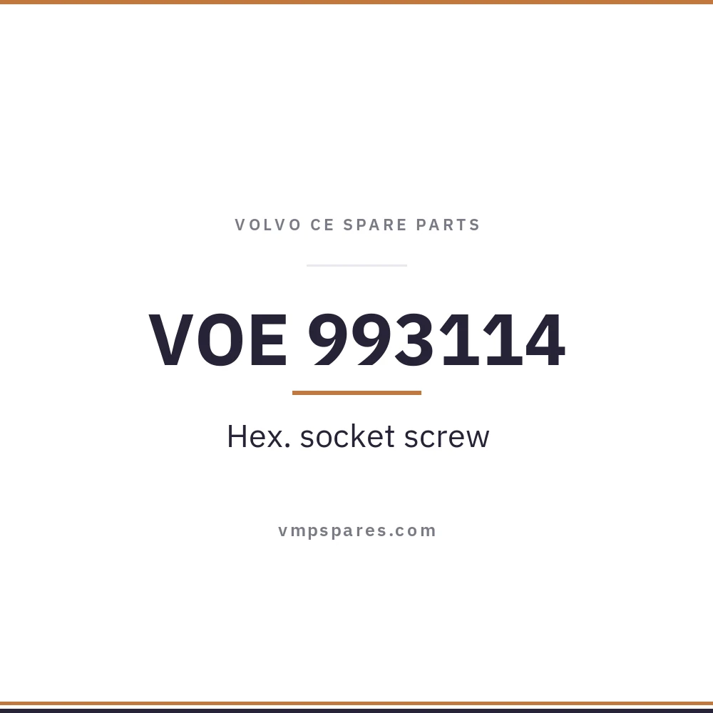 VOE 993114 – Hex. socket screw
