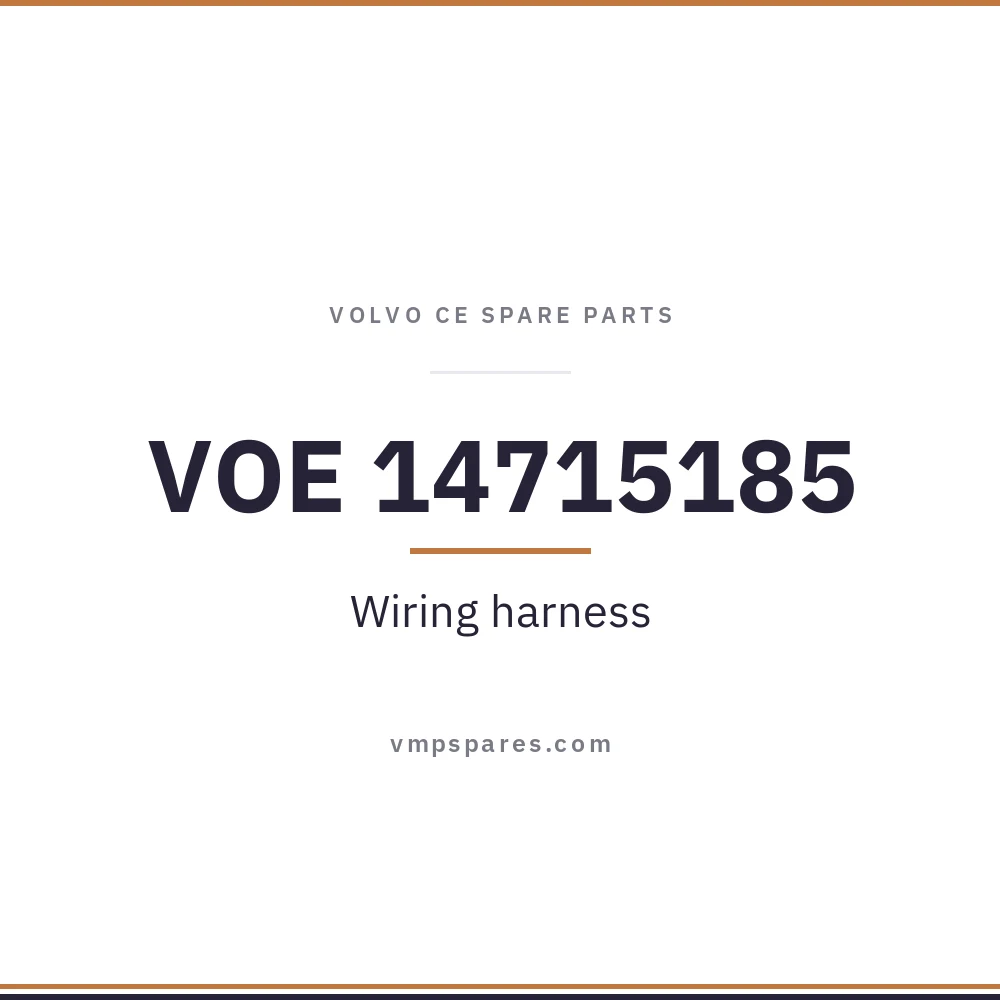 VOE 14715185 – Wiring harness