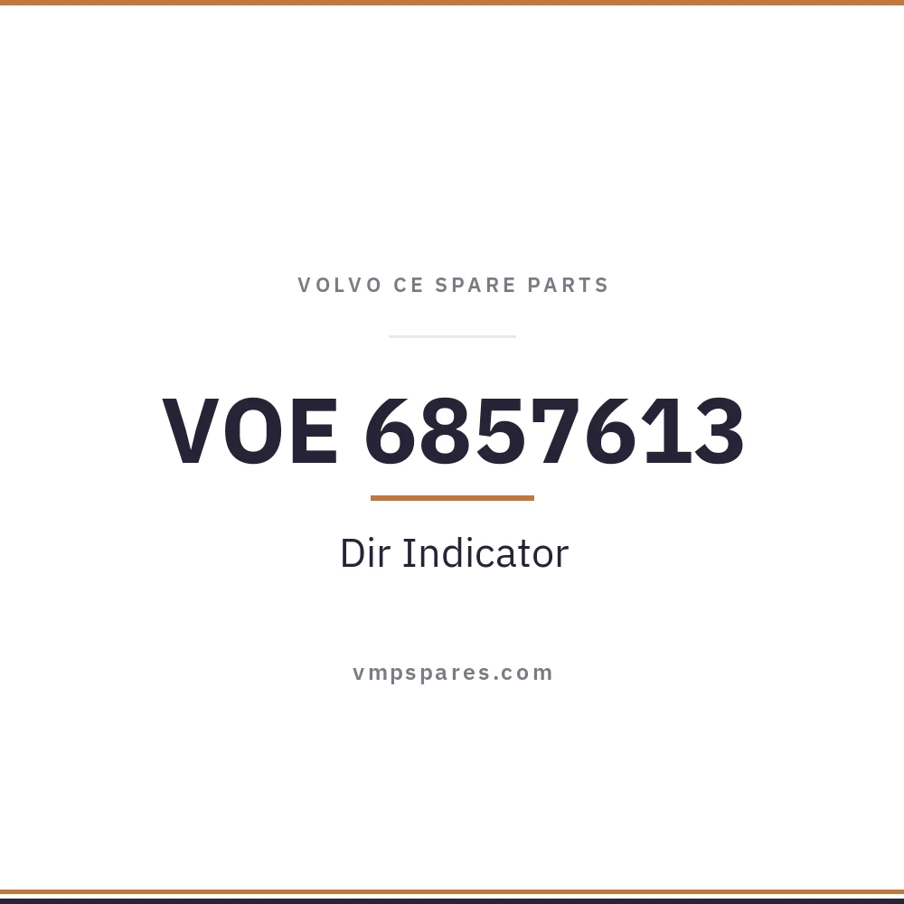 VOE 6857613 – Dir Indicator