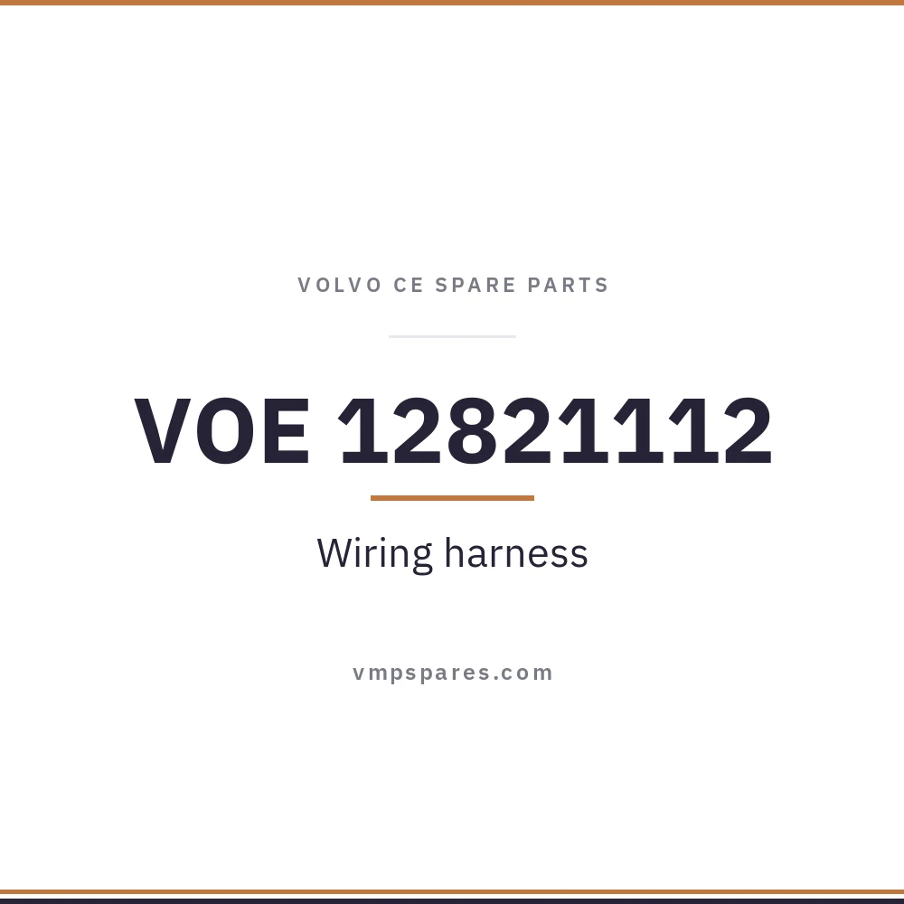 VOE 12821112 – Wiring harness
