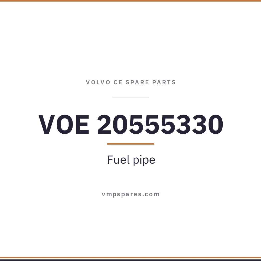 VOE 20555330 – Fuel pipe