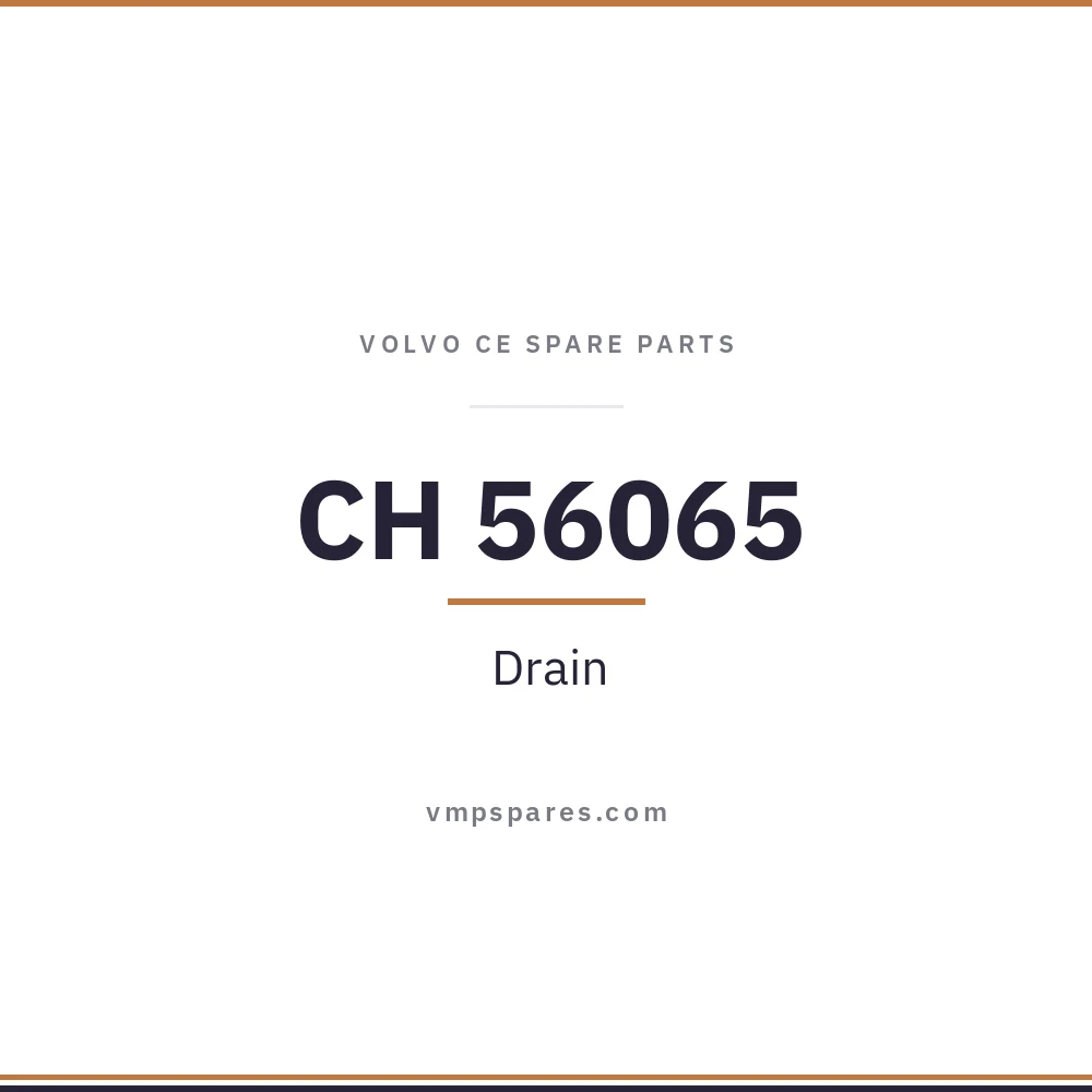 CH 56065 – Drain
