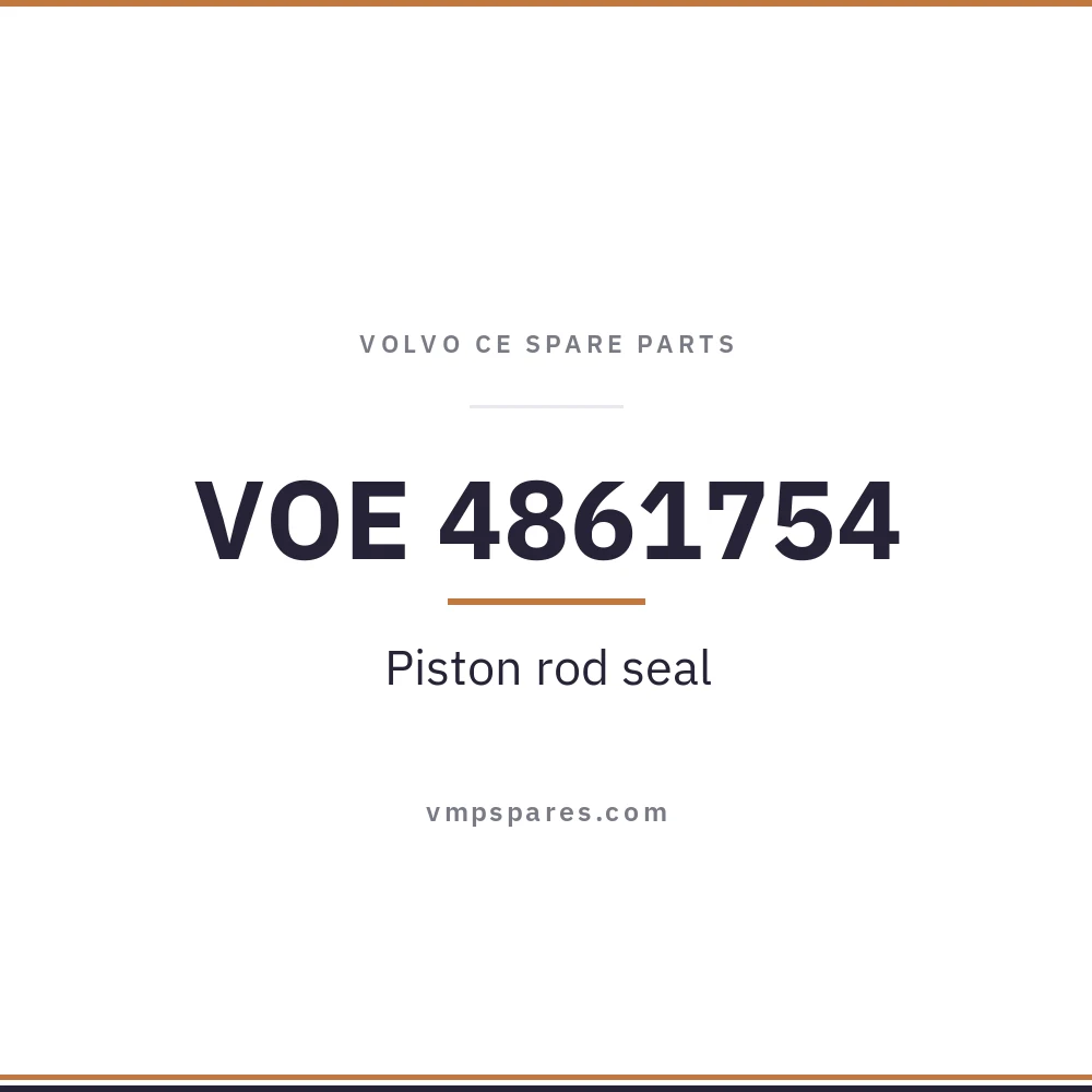VOE 4861754 – Piston rod seal