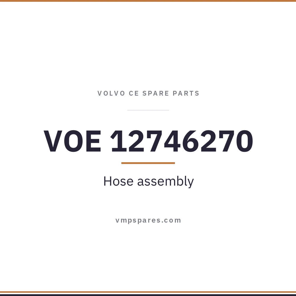 VOE 12746270 – Hose assembly