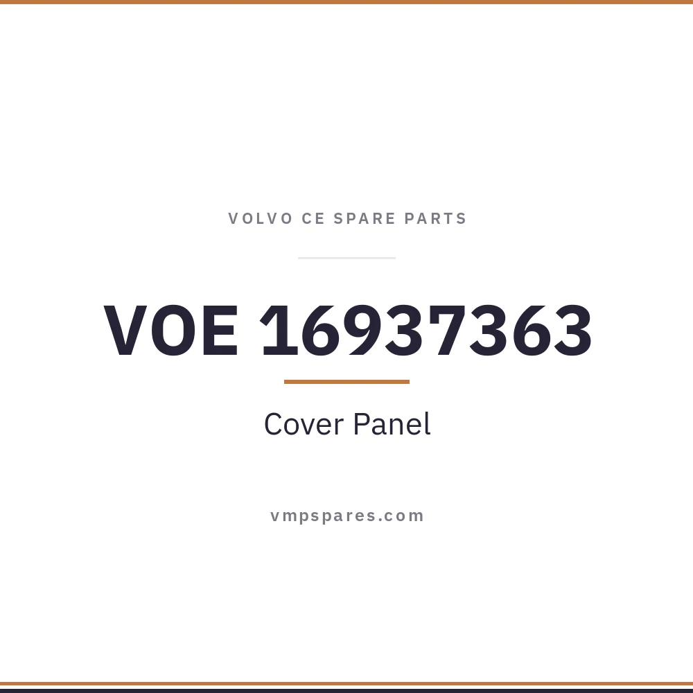 VOE 16937363 – Cover Panel
