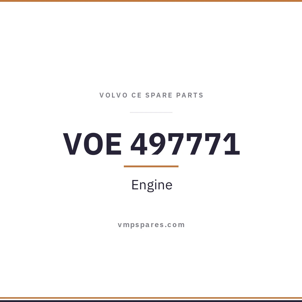 VOE 497771 – Engine
