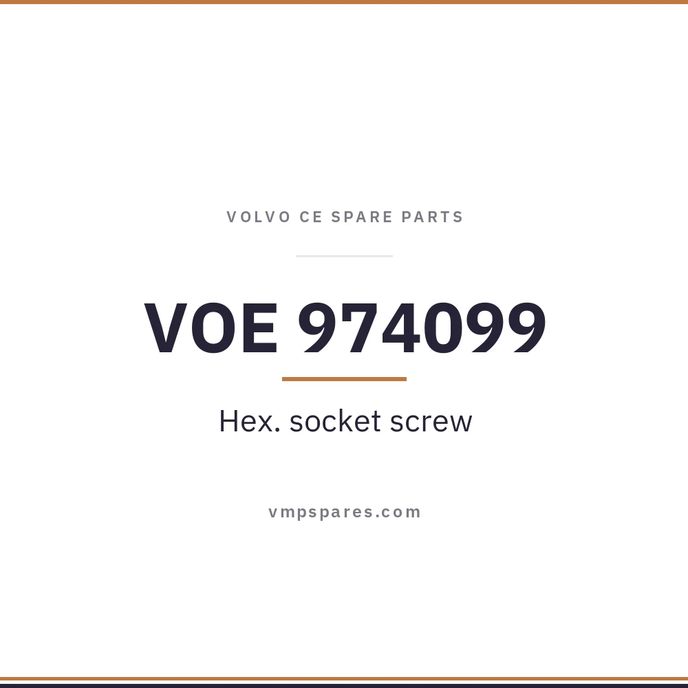 VOE 974099 – Hex. socket screw