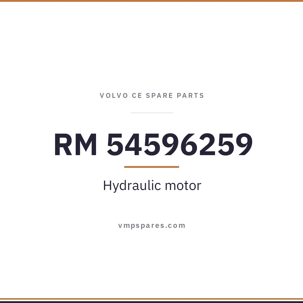 RM 54596259 – Hydraulic motor