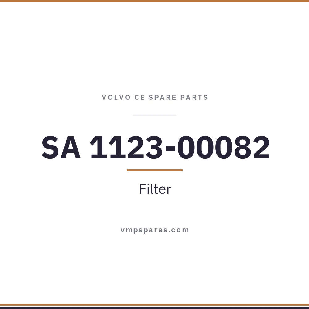 SA 1123-00082 – Filter