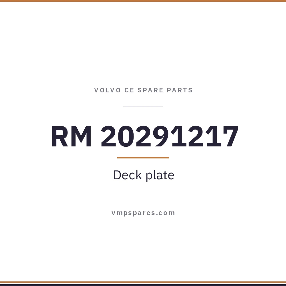 RM 20291217 – Deck plate
