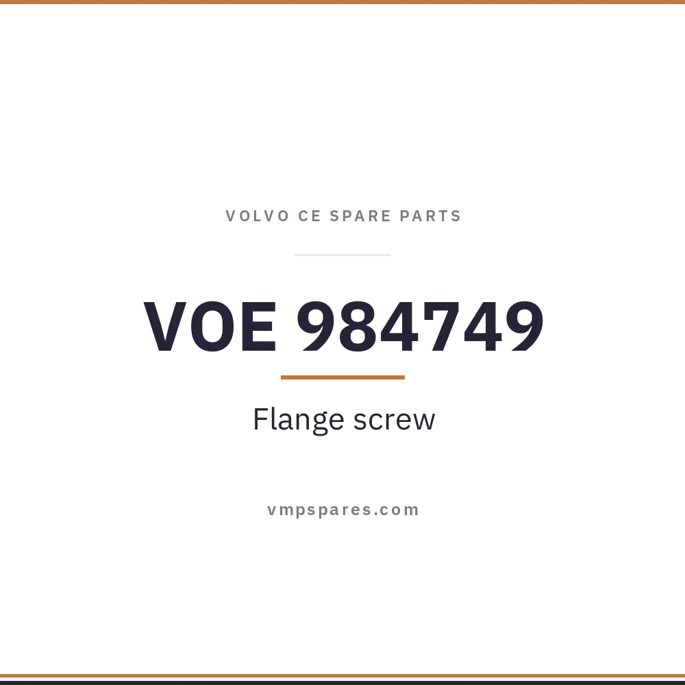 VOE 984749 – Flange screw