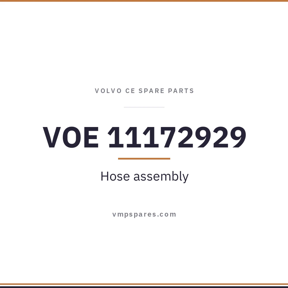 VOE 11172929 – Hose assembly