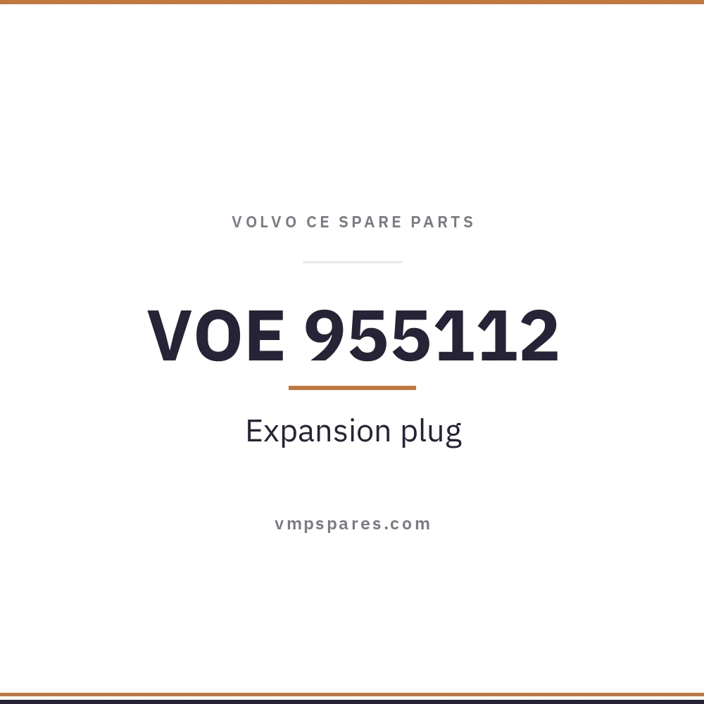 VOE 955112 – Expansion plug