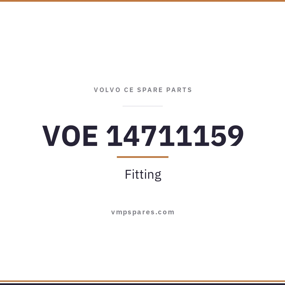 VOE 14711159 – Fitting
