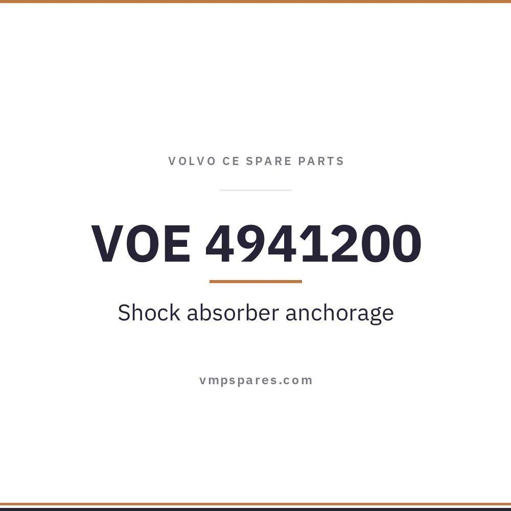 VOE 4941200 – Shock absorber anchorage