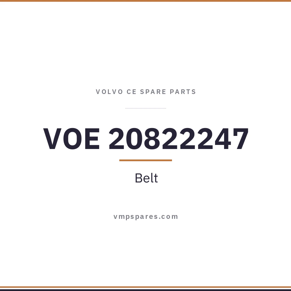 VOE 20822247 – Belt