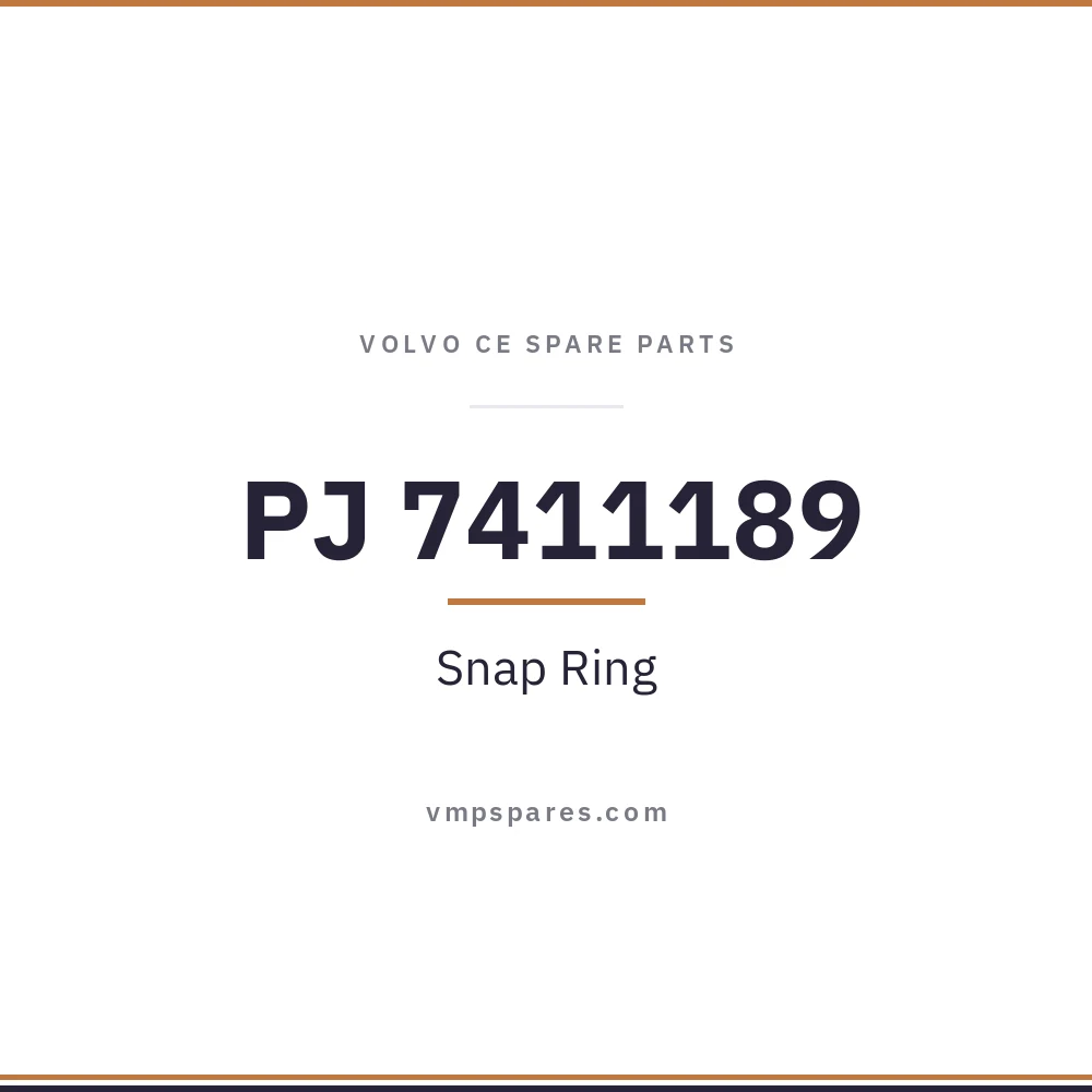 PJ 7411189 – Snap Ring