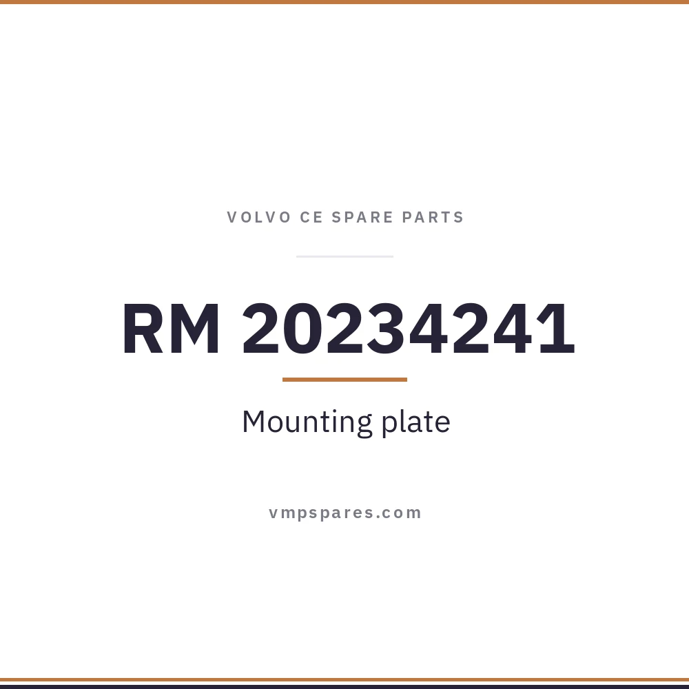 RM 20234241 – Mounting plate