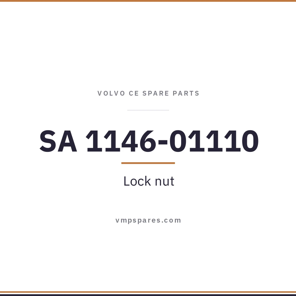 SA 1146-01110 – Lock nut