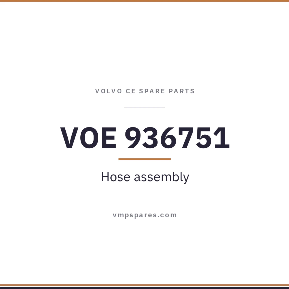 VOE 936751 – Hose assembly