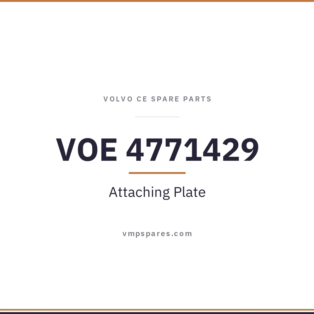 VOE 4771429 – Attaching Plate