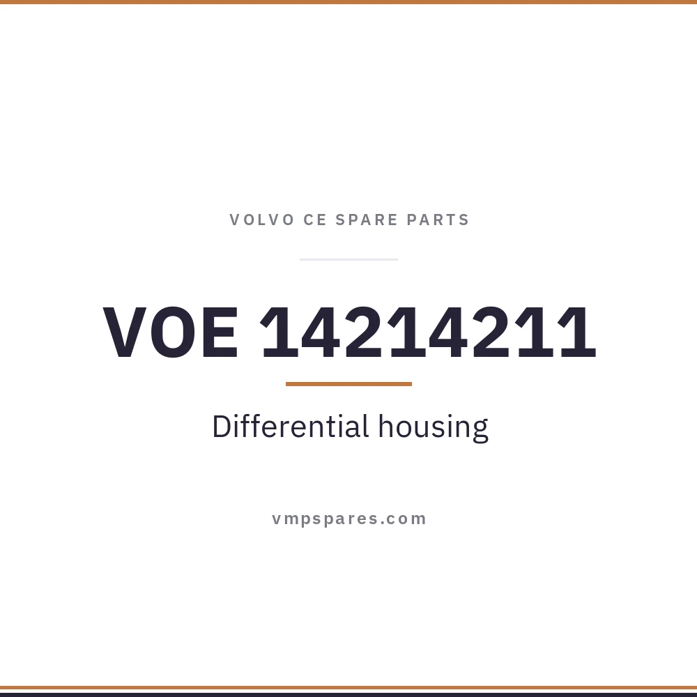 VOE 14214211 – Differential housing