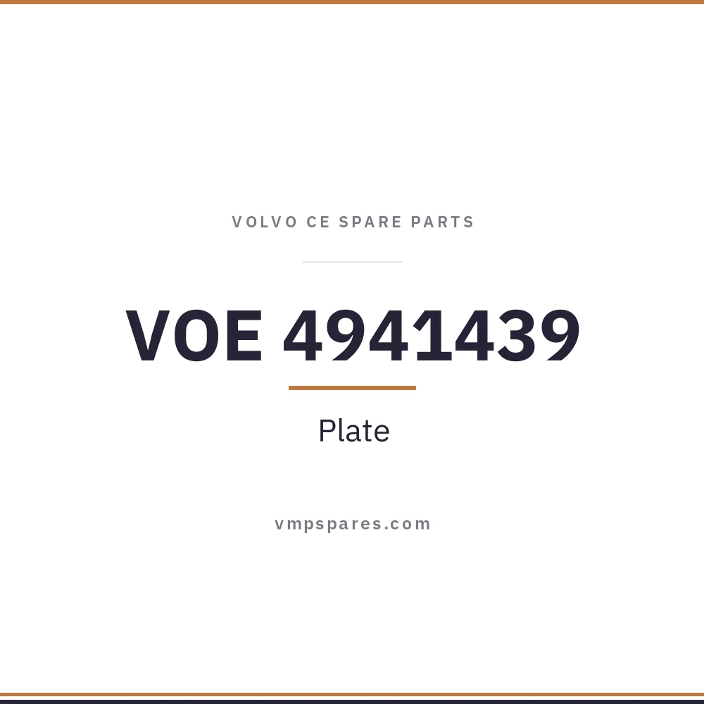 VOE 4941439 – Plate