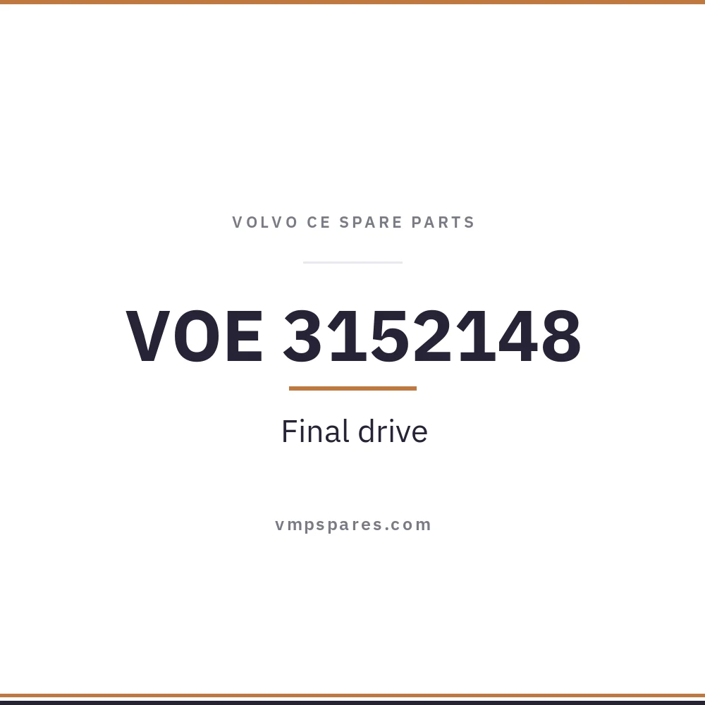 VOE 3152148 – Final drive