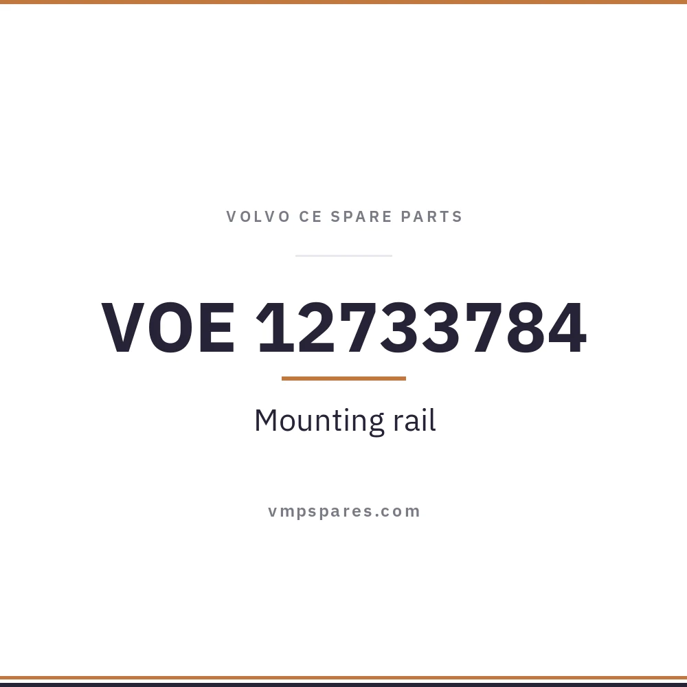 VOE 12733784 – Mounting rail