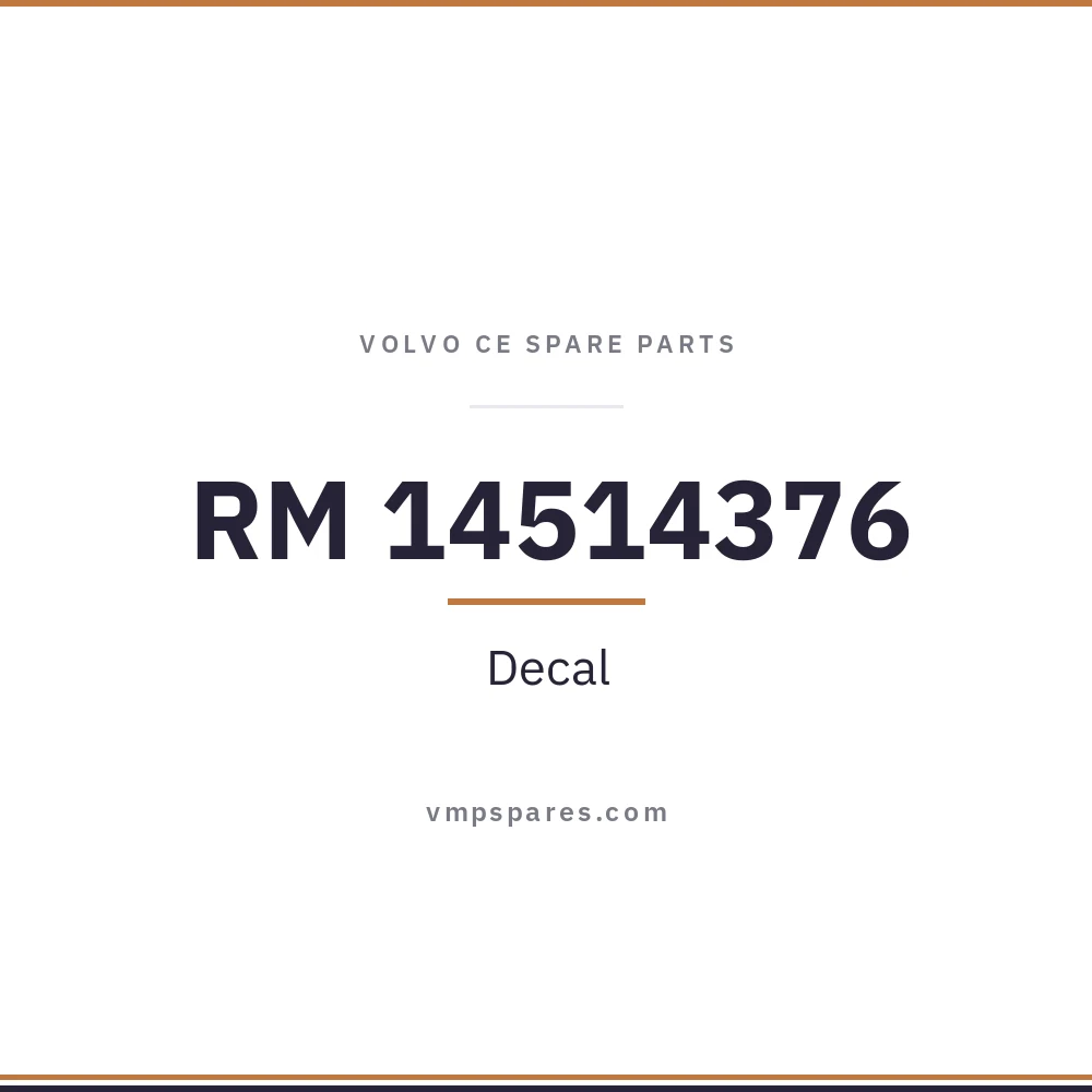 RM 14514376 – Decal