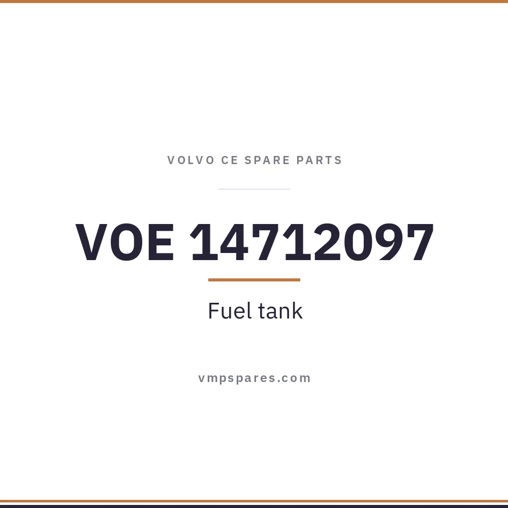 VOE 14712097 – Fuel tank