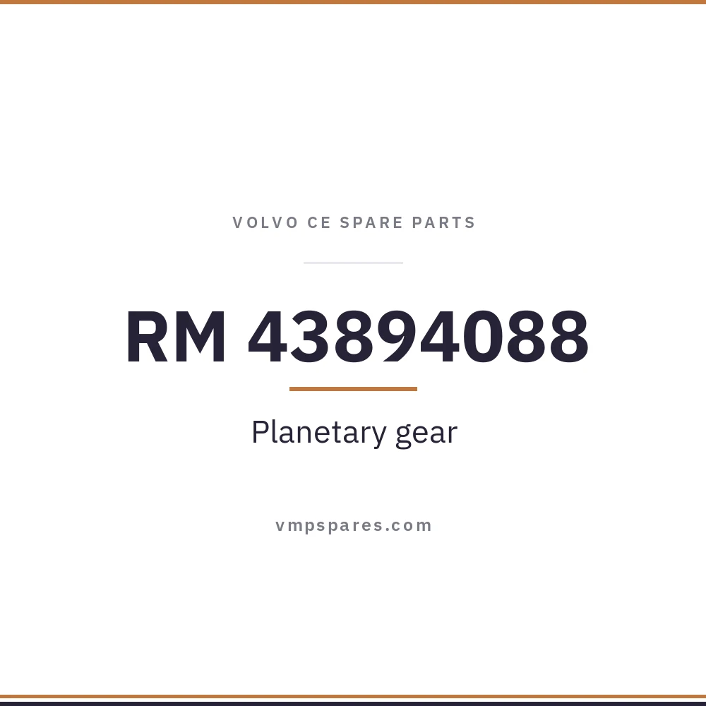 RM 43894088 – Planetary gear