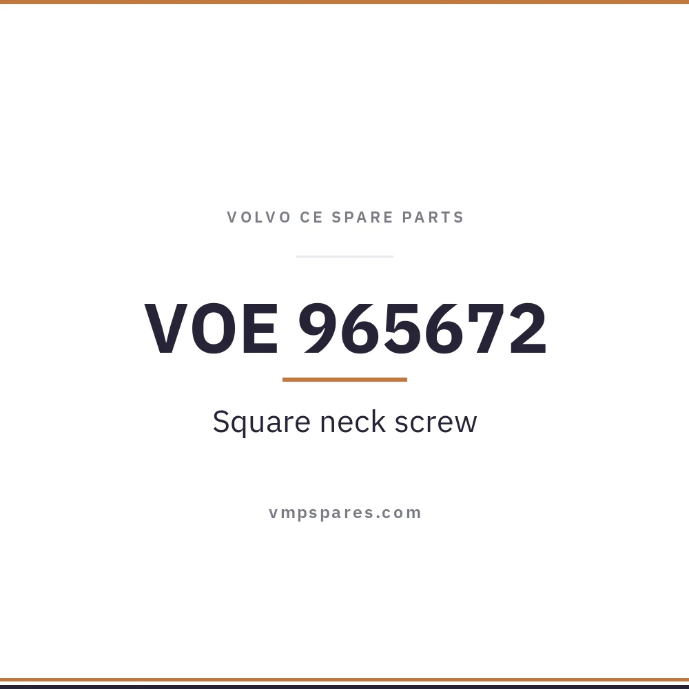 VOE 965672 – Square neck screw