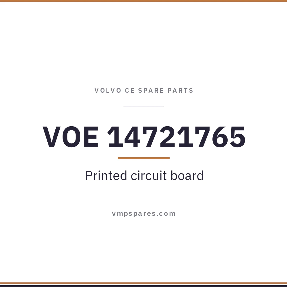 VOE 14721765 – Printed circuit board