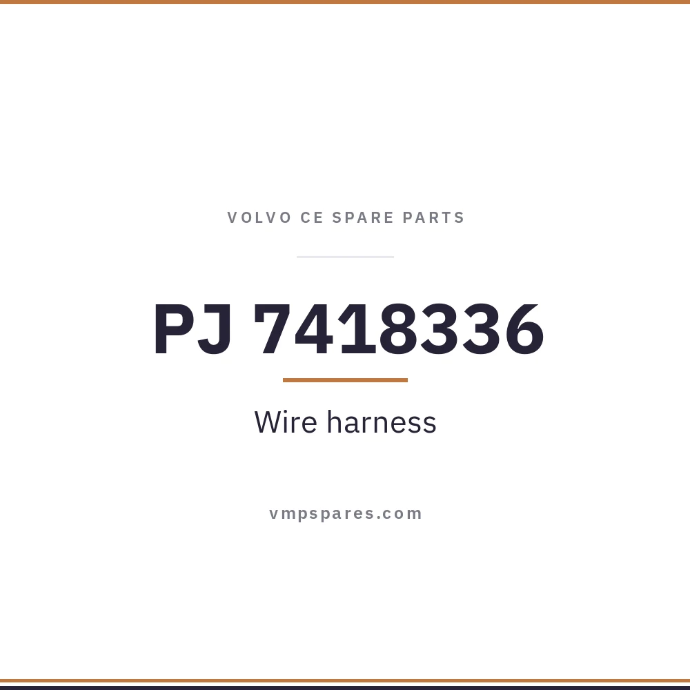 PJ 7418336 – Wire harness