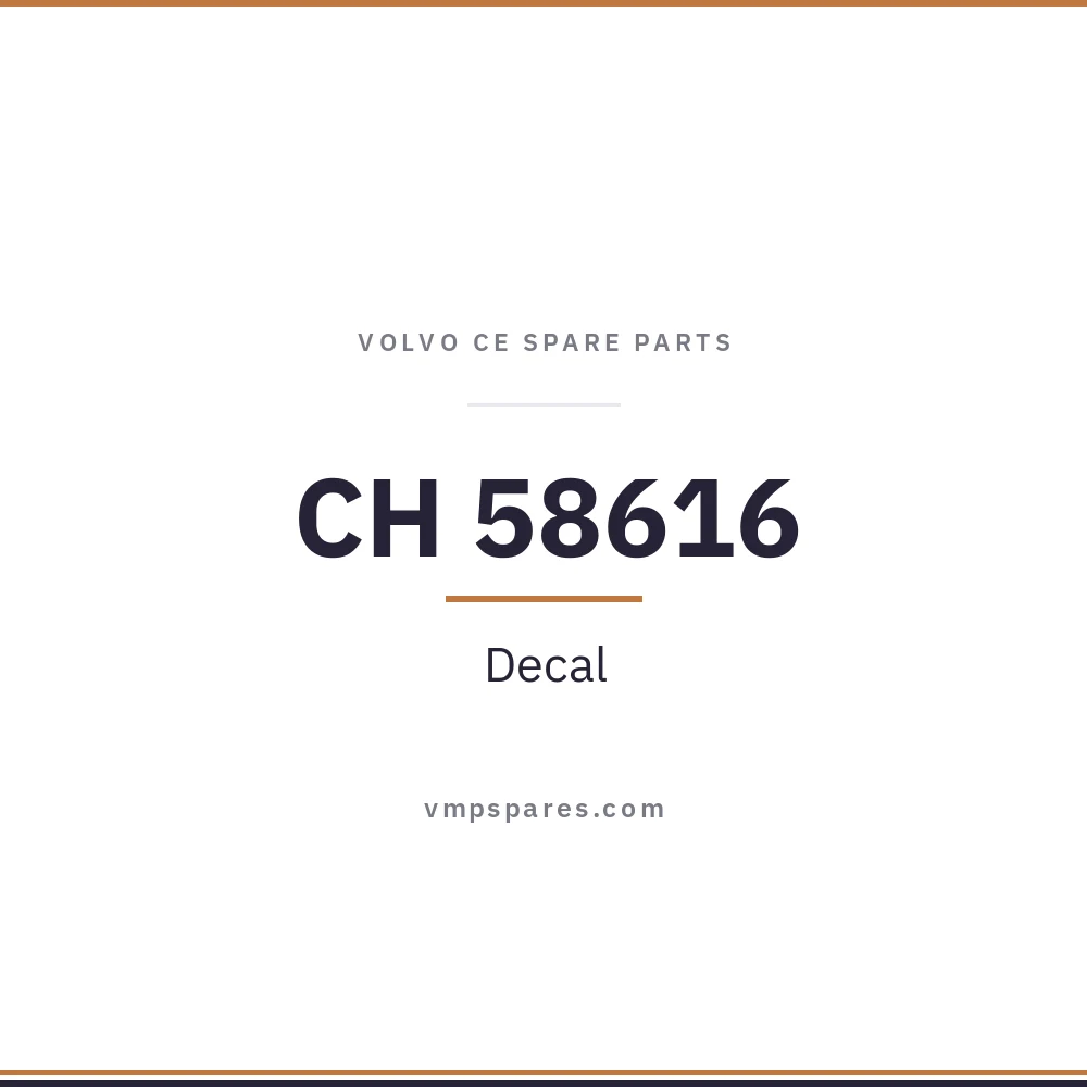 CH 58616 – Decal