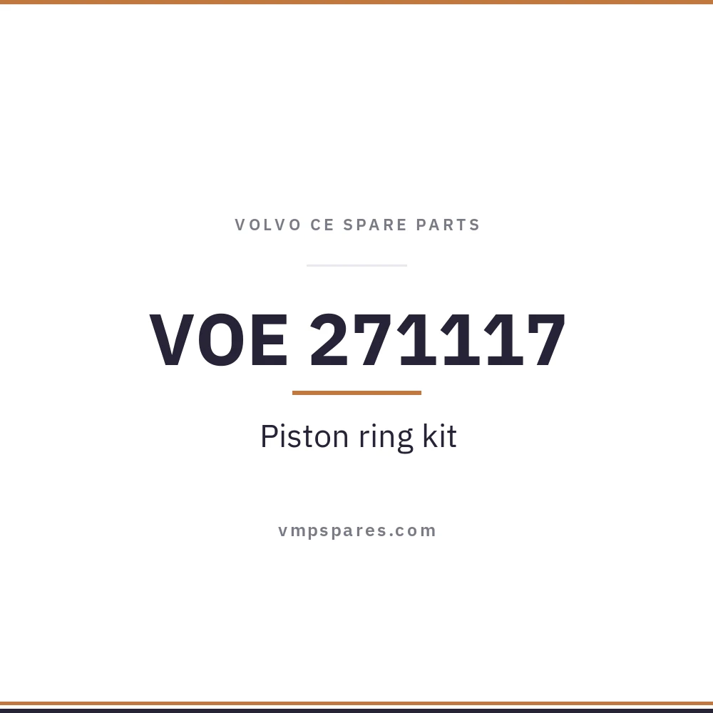 VOE 271117 – Piston ring kit
