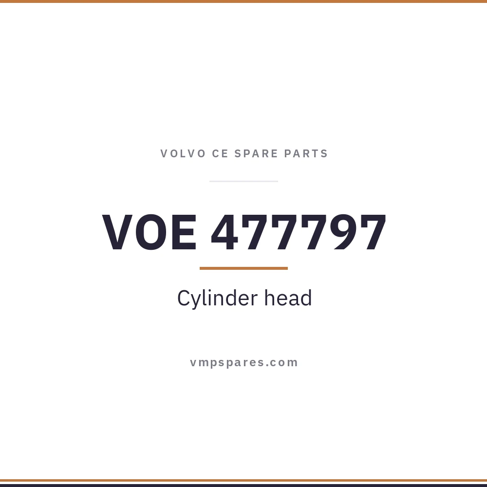 VOE 477797 – Cylinder head