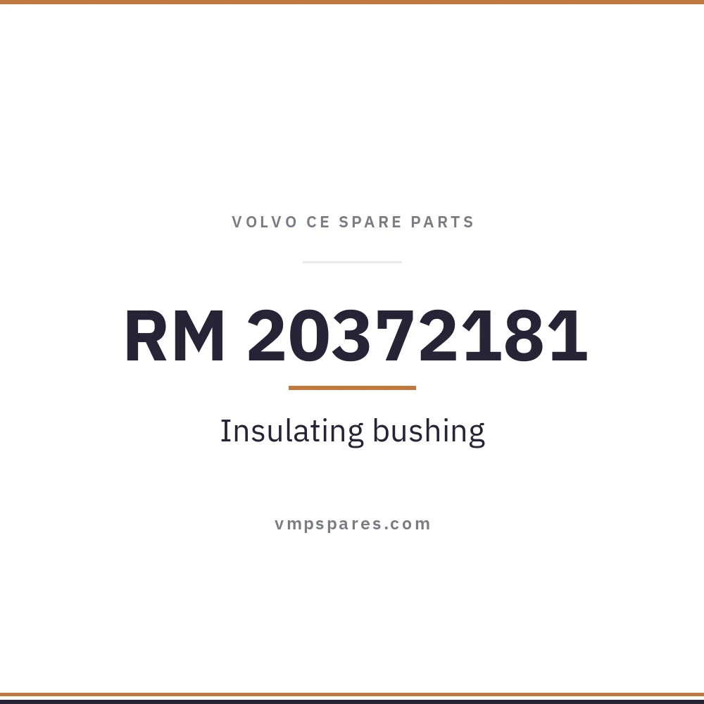 RM 20372181 – Insulating bushing