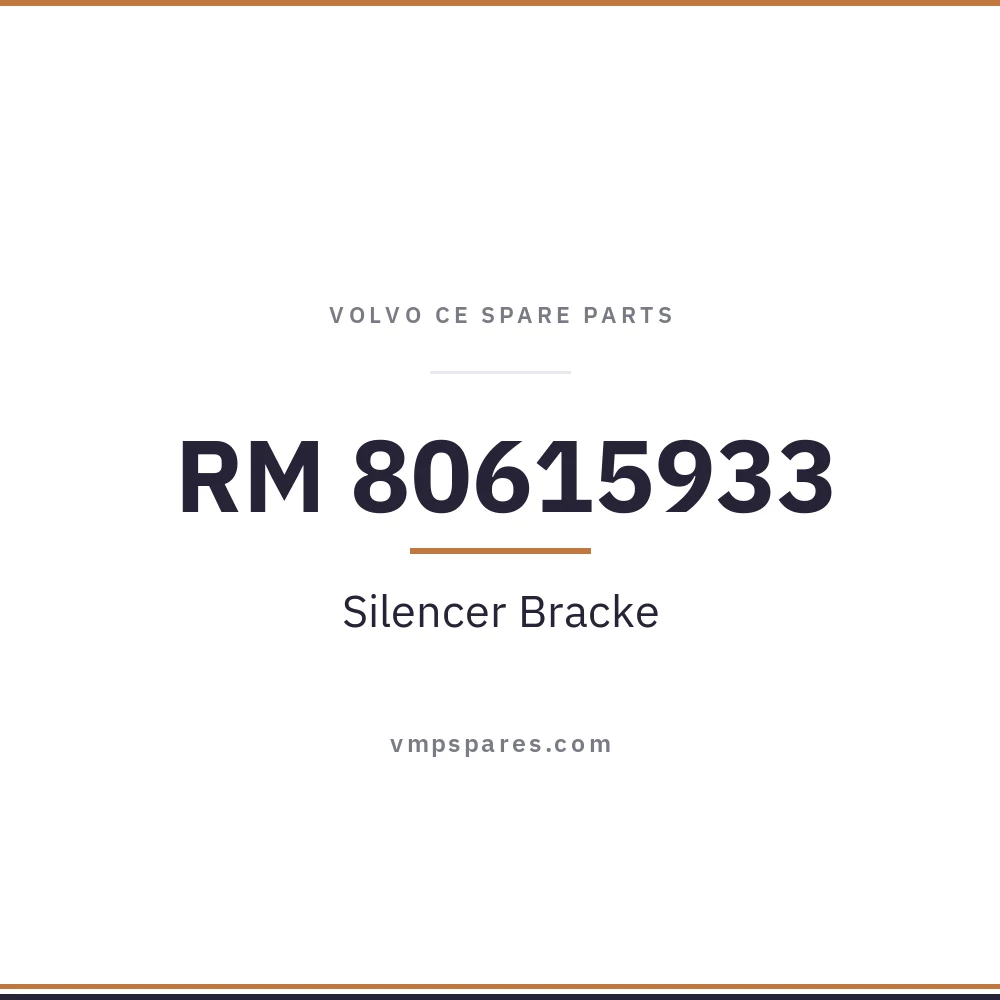 RM 80615933 – Silencer Bracke