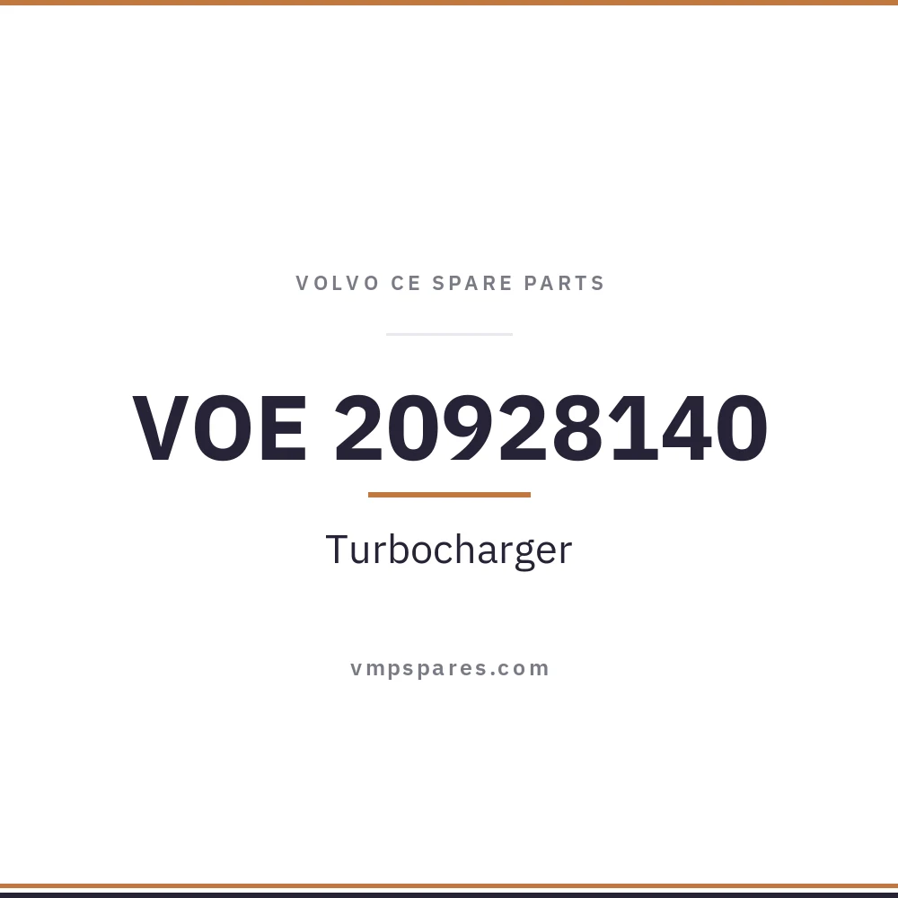 VOE 20928140 – Turbocharger