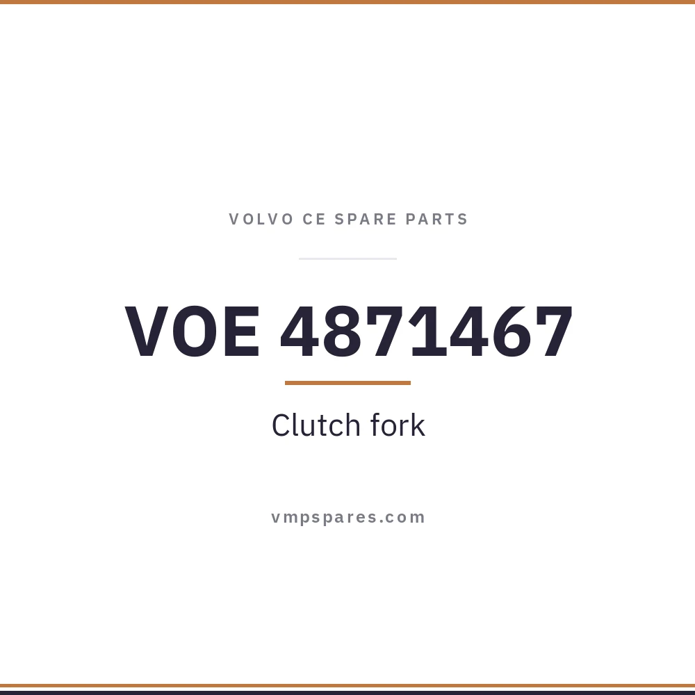 VOE 4871467 – Clutch fork