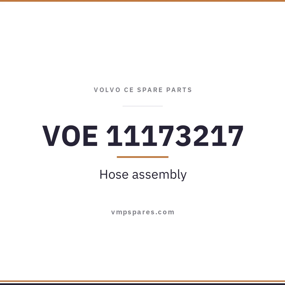 VOE 11173217 – Hose assembly