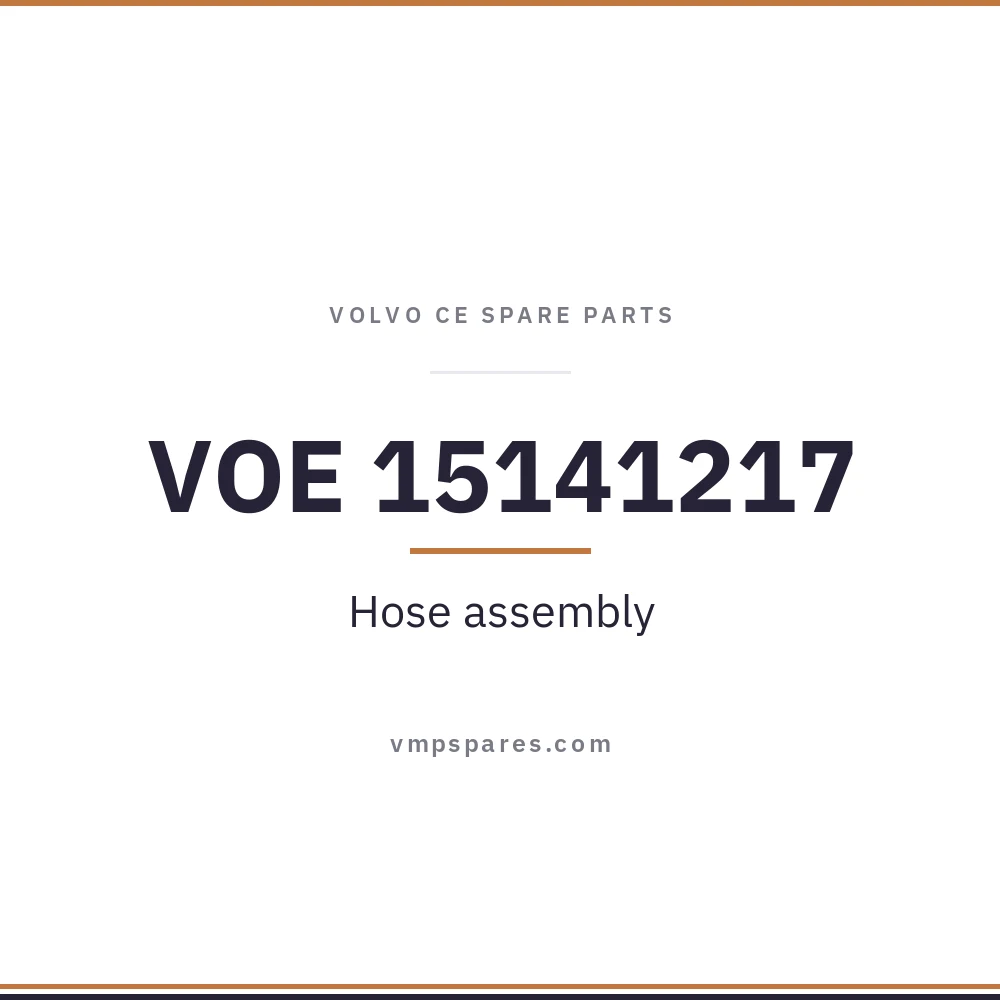 VOE 15141217 – Hose assembly