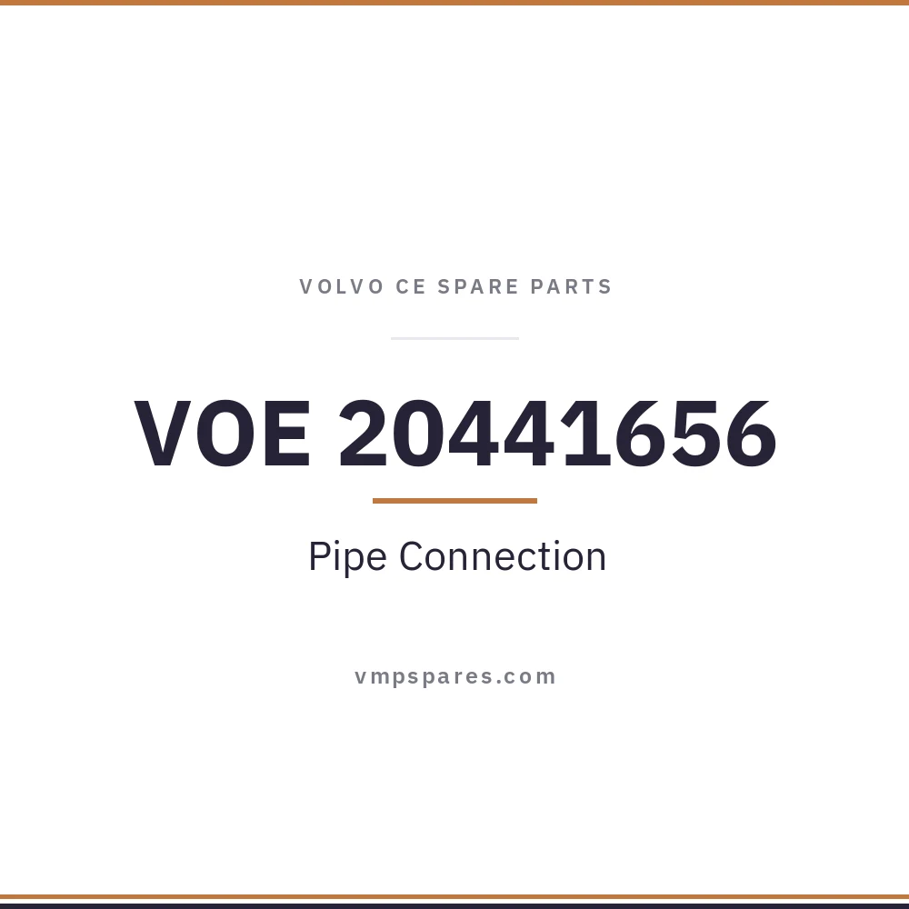 VOE 20441656 – Pipe Connection