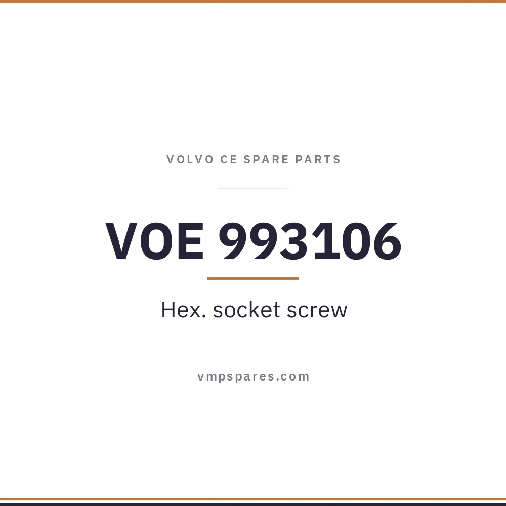 VOE 993106 – Hex. socket screw