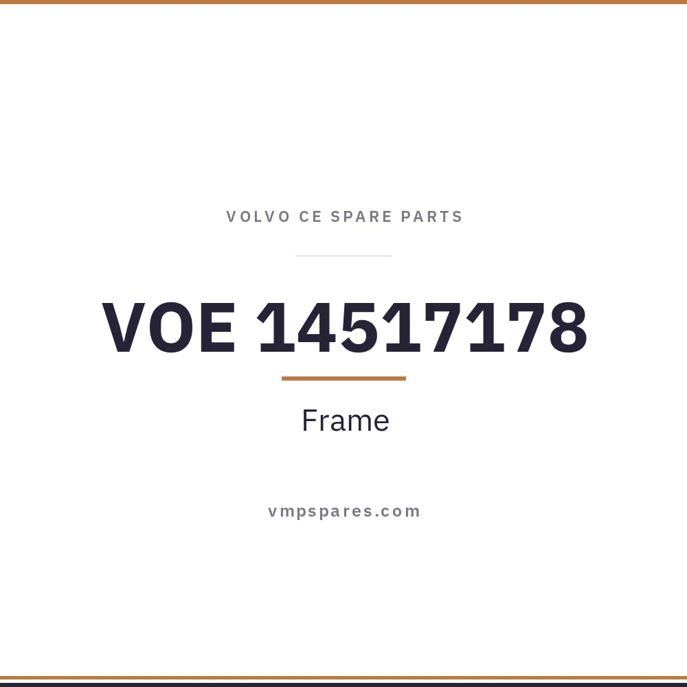 VOE 14517178 – Frame