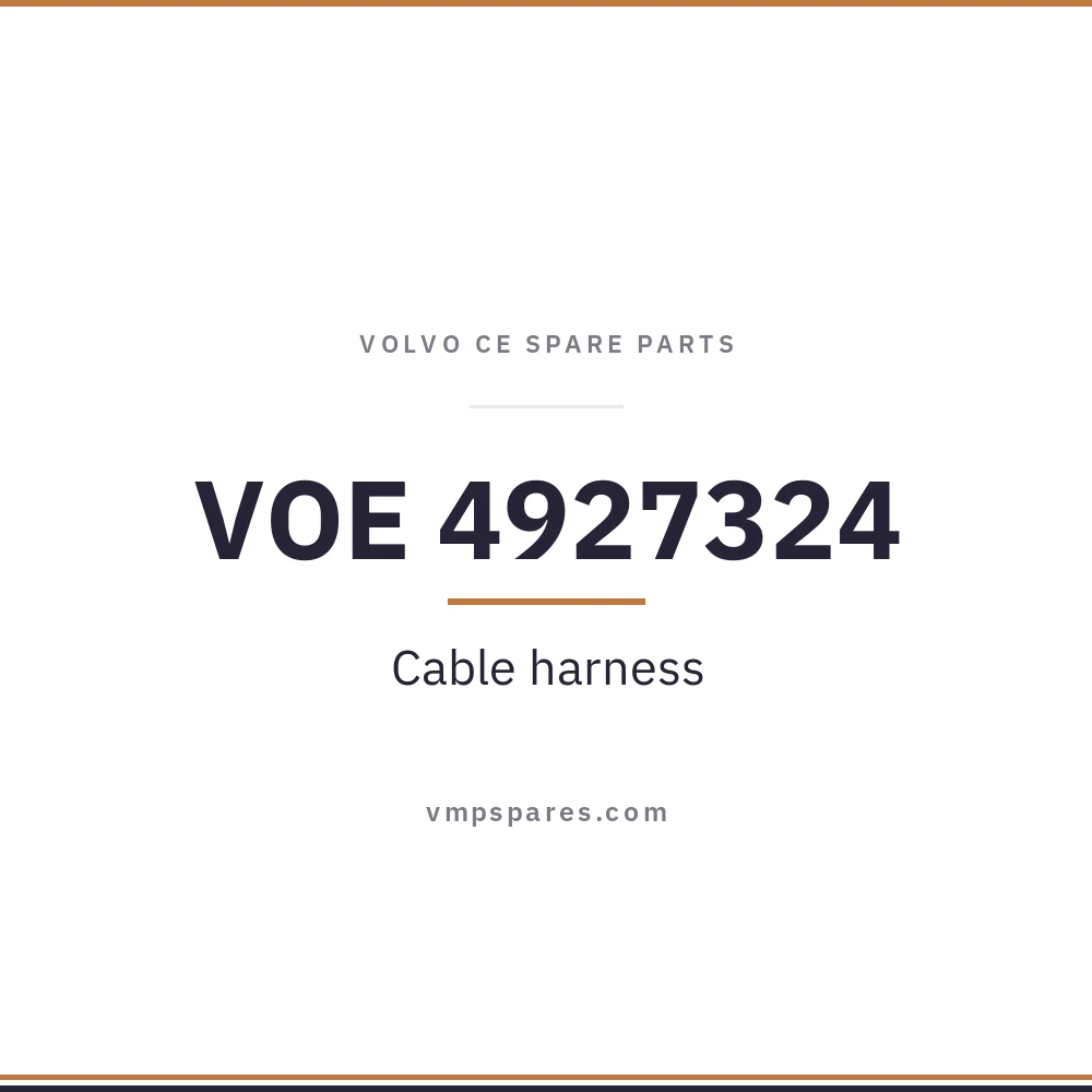VOE 4927324 – Cable harness